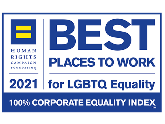 2021 Best Place to Work LGBTQ