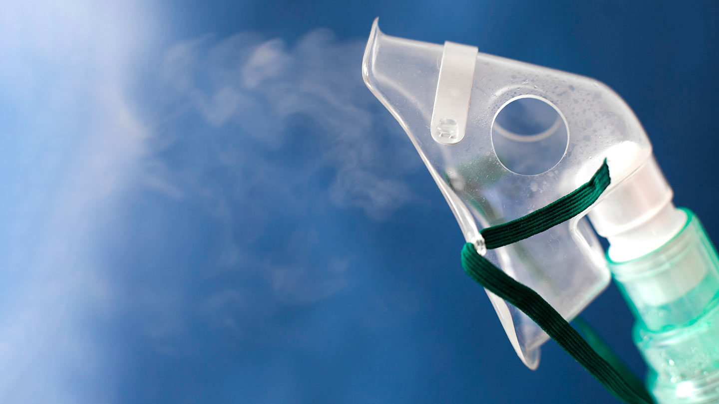 Oxygen inhalation mask